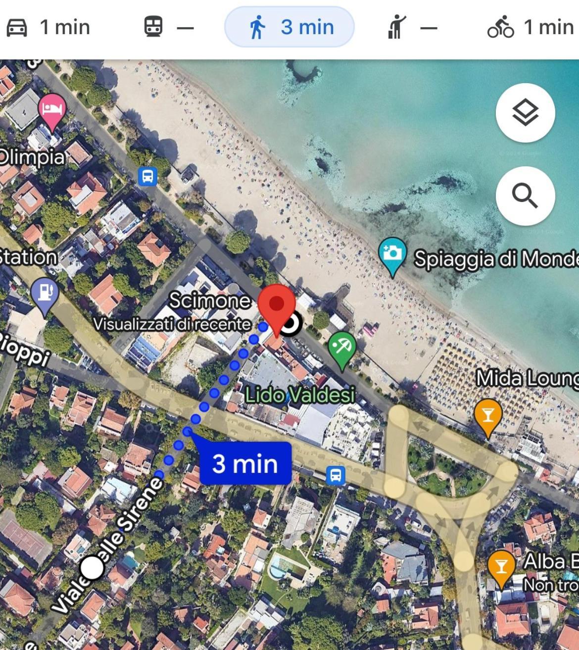 Villino Sirene Mondello Villa Palermo Dış mekan fotoğraf
